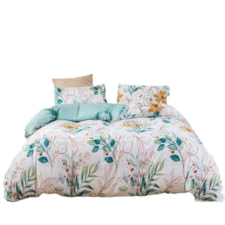 AOYATEX Home 3 Piece Bedding Set Duvet Cover 