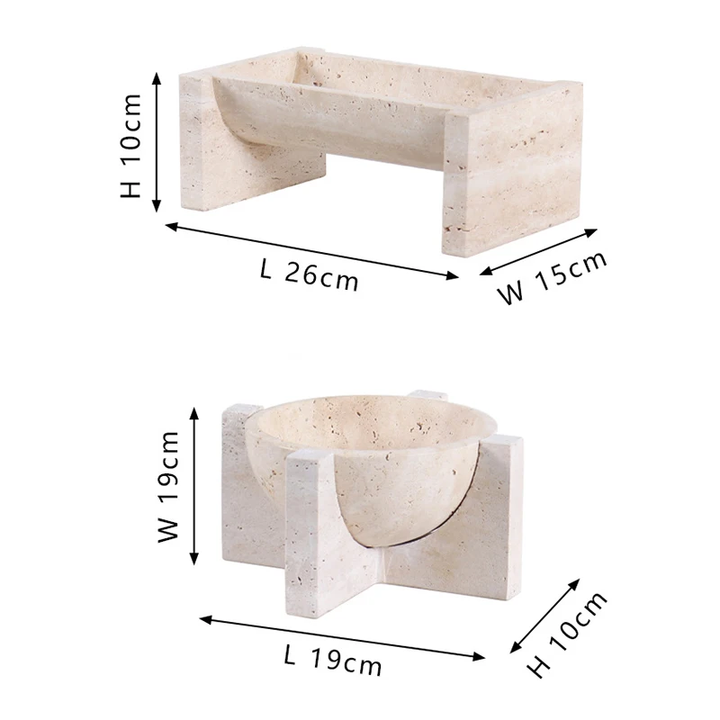 Stone and marble flower pot 