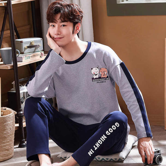 Cotton pajamas, cotton sleepwear, for men, pajamas 