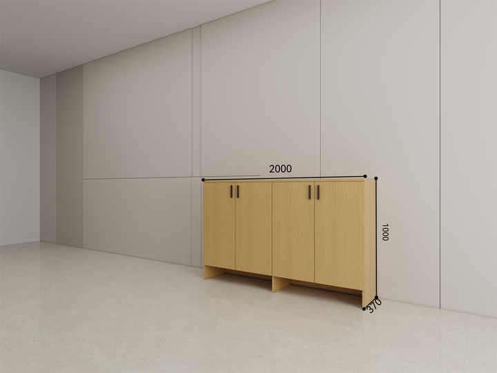 wooden cabinet with drawers 