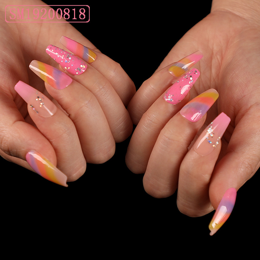 Hot Sale Luxury Designed - Short Artificial Nails 