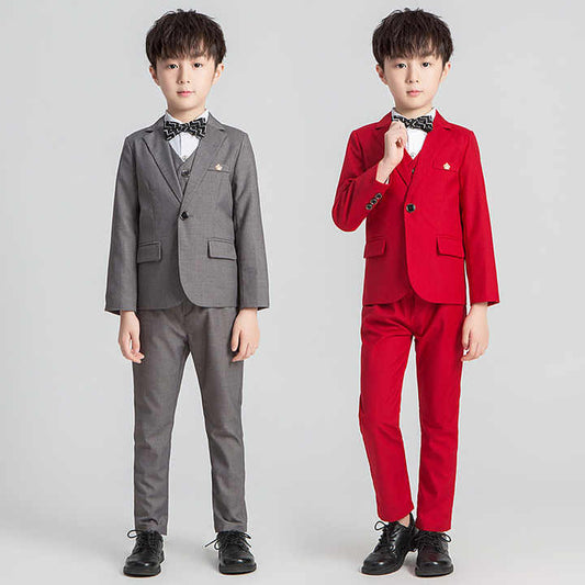 Boys' three-piece formal suits 