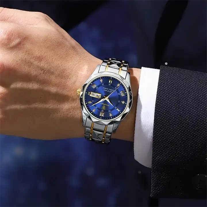 POEDAGAR 615 Men's Watch Top Brand. 