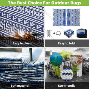 Custom outdoor carpet rug with strip lights