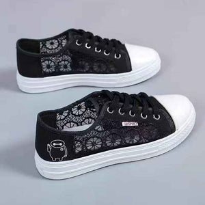 Hongyan Hot Selling White-Hongyan Canvas Shoes 