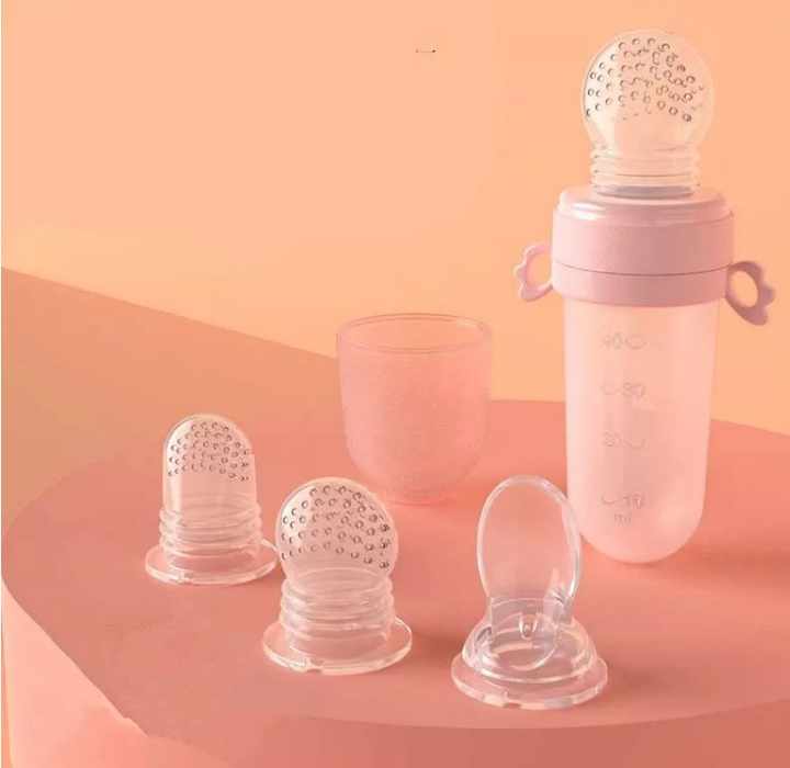 Baby Products 2022 Baby Tilt Feeding and Nursing Other Baby Feeding Products Baby Bottle 40ml Silicone Feeding Spoon 