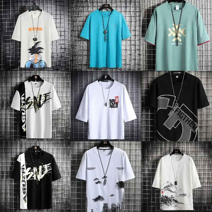 تيشيرت رجالي  بأكمام قصيرة