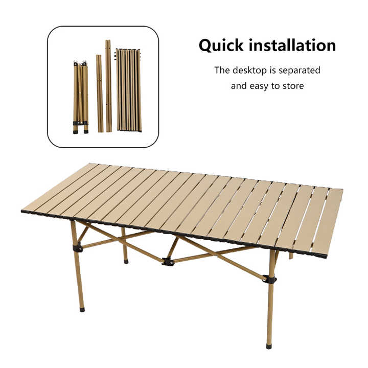 طاولة تخييم محمولة