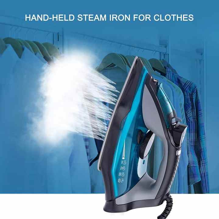 Portable electric steam iron 