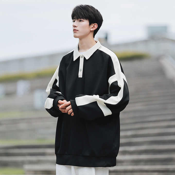 Men's T-shirt polo jacket 