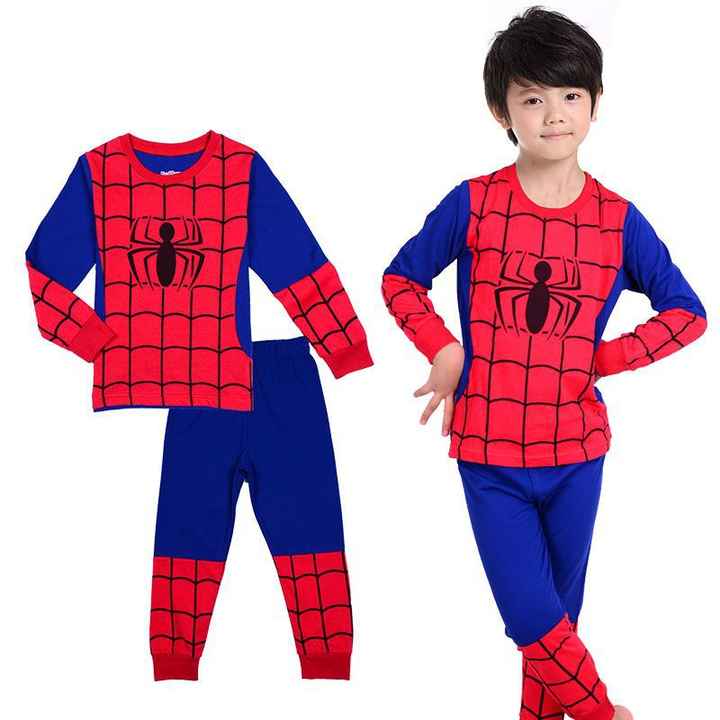 Wholesale Cotton Long Sleeve Super Pajama Set 