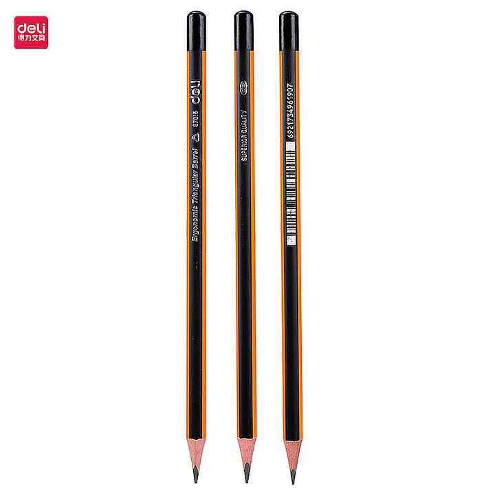 Deli E3715 E37016 Pencils 1 Box of HB 2B Student 