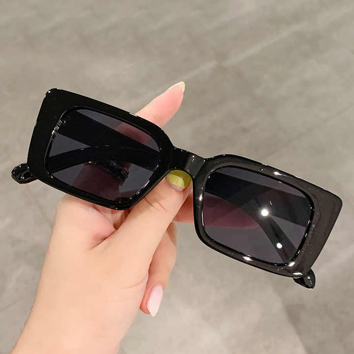 Square Frame Sunglasses - UV3 Protection, Women's Sunglasses 