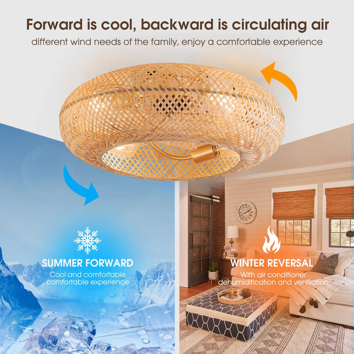 مروحة سقف منخفضة الارتفاع