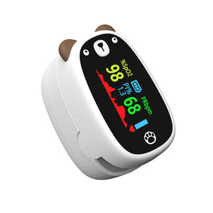 Small Baby Spo2 Portable Infant Handheld Digital Fingertip Heart Rate Monitor Blood Clip Pulse Oximeter 