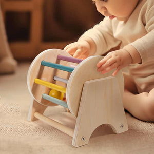 Baby drum rotating games 