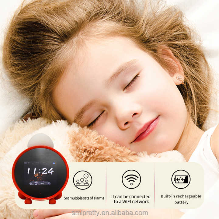 ساعة منبه ذكية مزودة - اجهزة المنزل