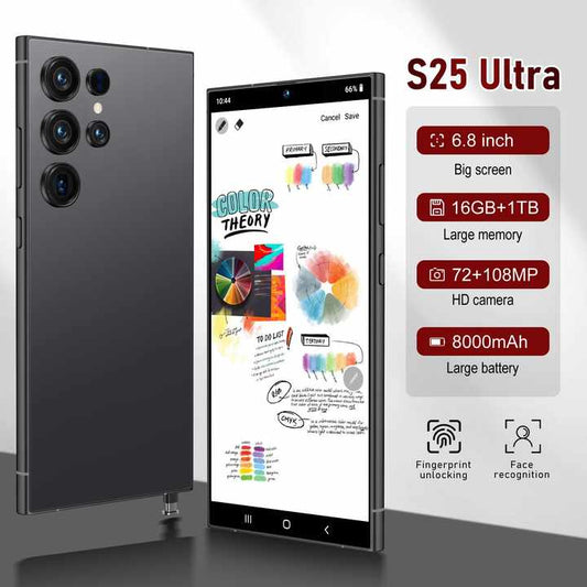 2025 New Original S25 Ultra 5G Smartphone 6.8-Inch Android New Original S25 Ultra 5G Smartphone with HD Display 
