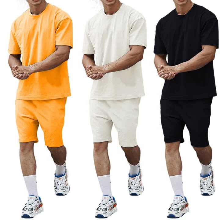 Men's clothing sets, shirt and shorts, suit 
