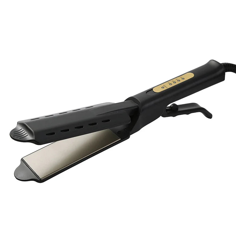 Steam hair straightener 