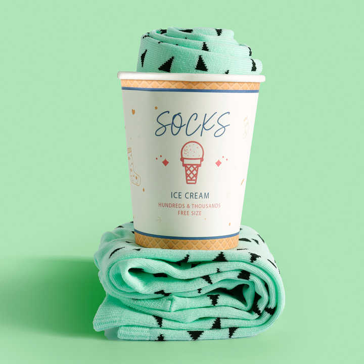 Colorful Ice Cream Socks 