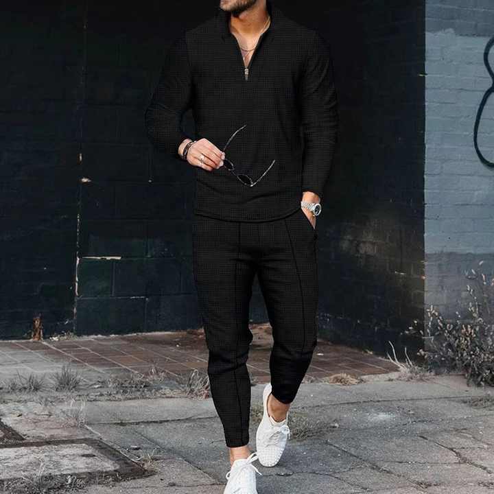 Men's Summer Clothing Luxury V-Neck Short 