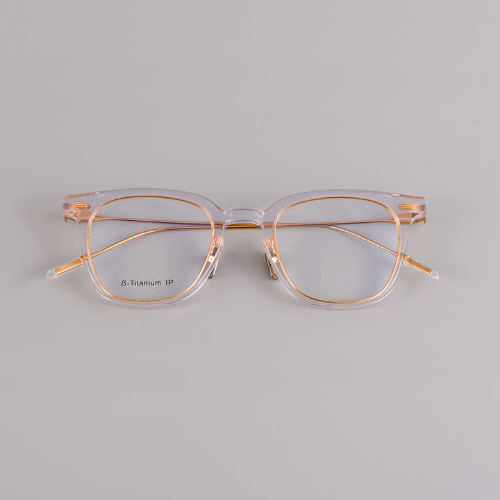 Shenzhen Factory Handmade Plate-Titanium Eyeglasses Frame 