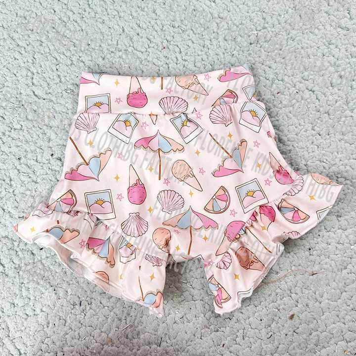 OEM Summer Custom Bamboo Fiber Summer Clothing Set 