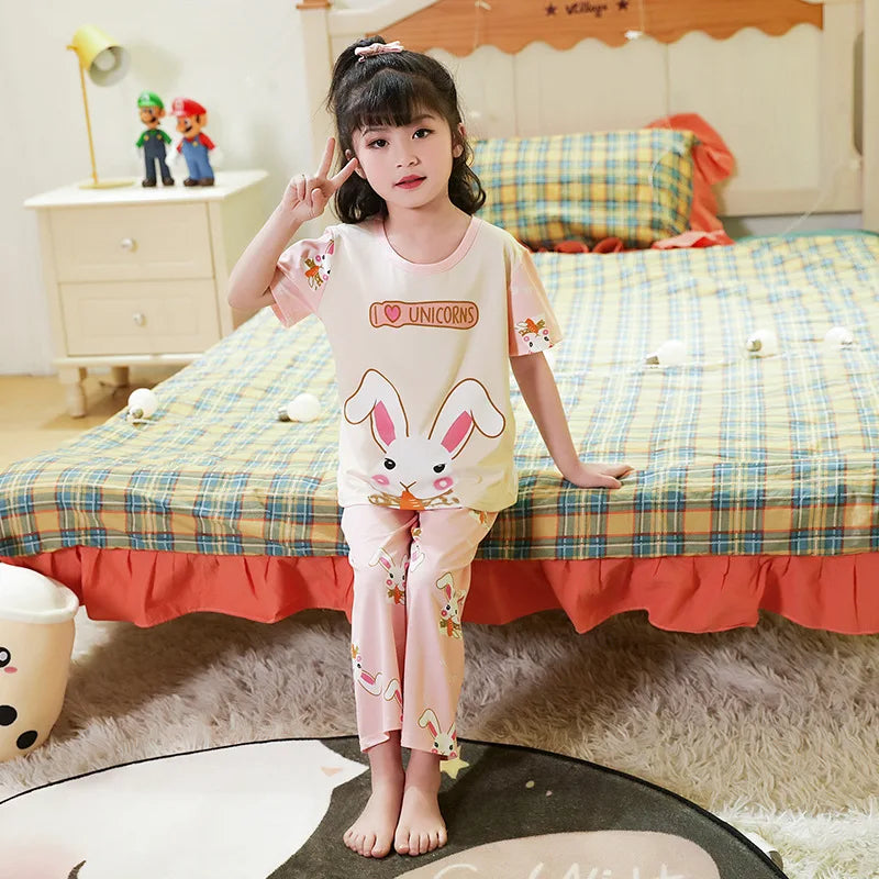 طقم بيجامات للأطفال والبنات - Children Kids Girls Pyjamas