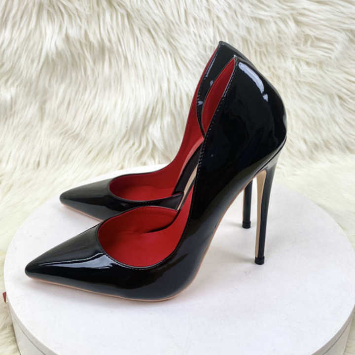 Classic elegant work heel shoes for women's offices, new designs 