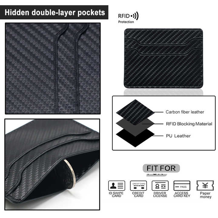 Luxury Card Wallet Design High Quality Credit Card 