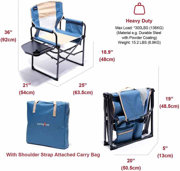 كرسي تخييم قابل للطي محمول . Portable folding camping chair