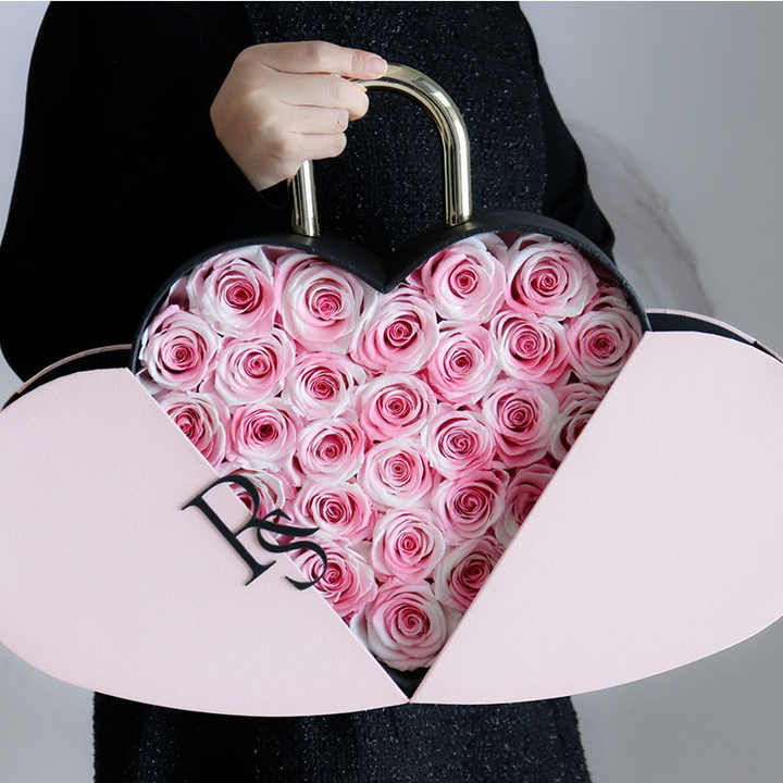 Selling Wholesale Real Touch-Natural Everlasting Rose Box 