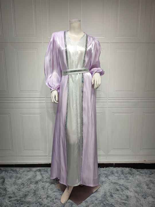 Silk caftans and jalabiyas 