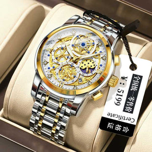 POEDAGAR 984 Luxury Men's Chronograph. 