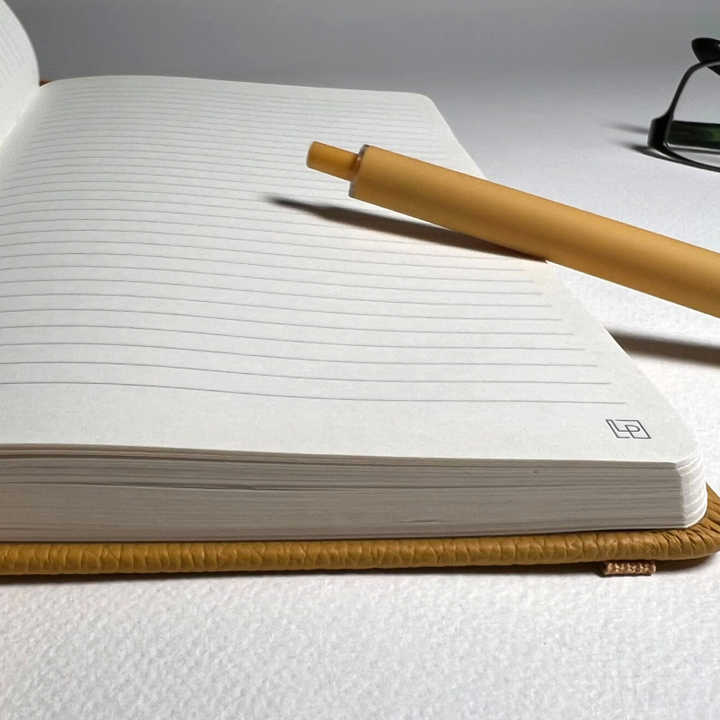 Custom A5 Brand Logo Printed Diary Notebook with 