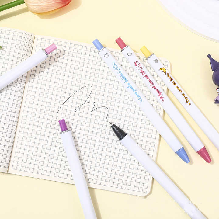 Sanrio Square Press Pen Slogan 