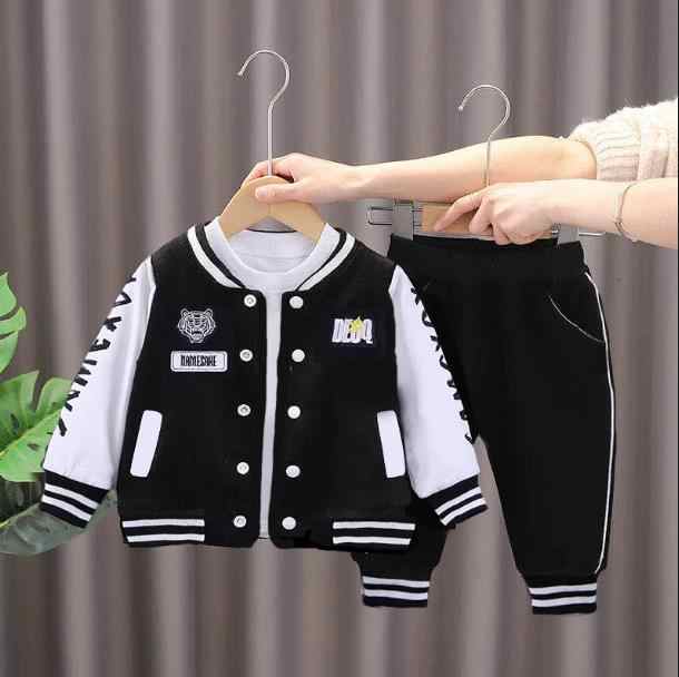 Boys' pants, two-piece casual boys' autumn clothes 