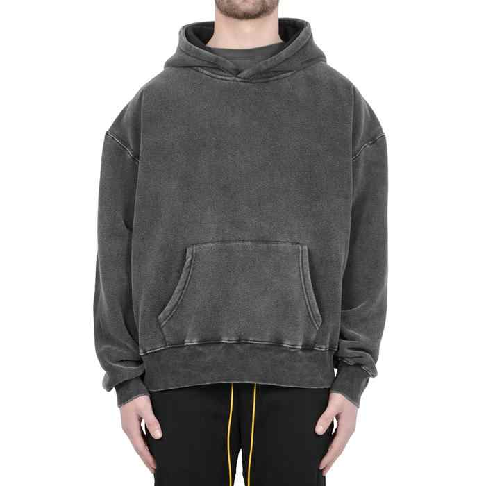High Street Series Acid Washed Heavy Duty Hoodie 