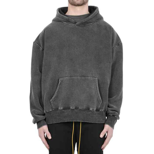 High Street Series Acid Washed Heavy Duty Hoodie 