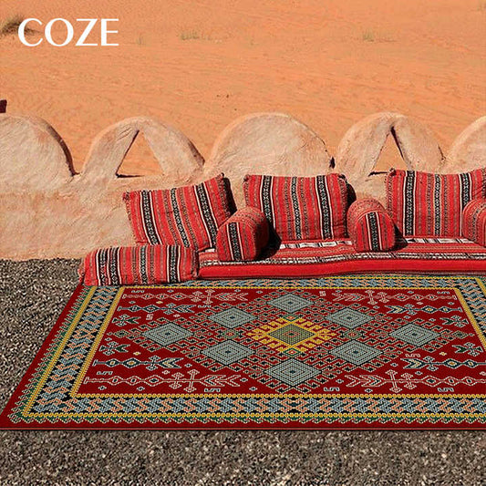 Living Room Moroccan Coffee Table Ethnic Style Antique Machine Washable Bedside Table Persian Bohemian Iranian 