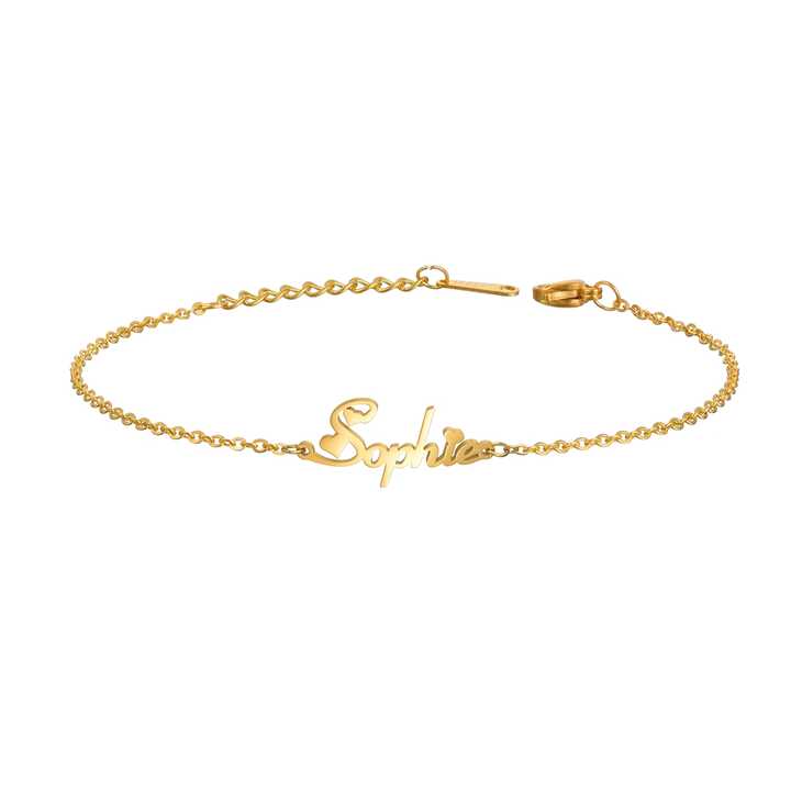 Custom Baby Accessories Stainless Steel Baby Name Bracelets 