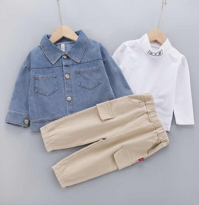 Boys' jeans clothing set 