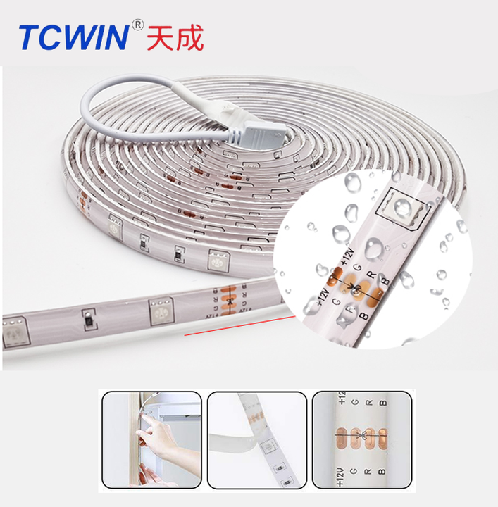 Equipped with a remote control