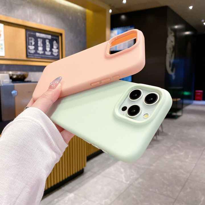 حقن الغذاء الصف الحلوى لطيف اللون سيليكون السائل لفون x 11 12 13 14 15 16 برو ماكسFood Grade Injection Candy Cute Color Liquid Silicone Case for iPhone X 11 12 13 14 15 16 Pro Max
