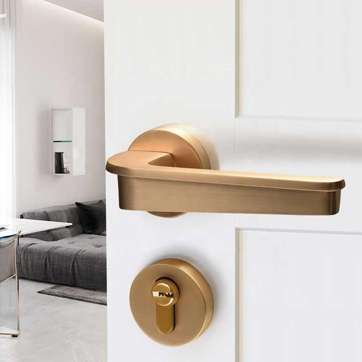 wooden door lock 