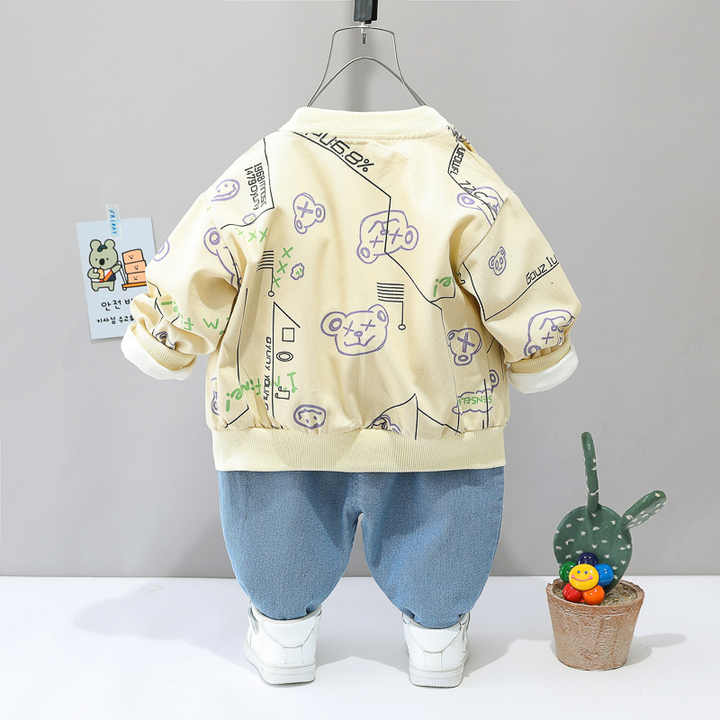 Children's spring suit, new children's spring suit 1-4 years 