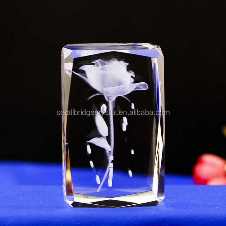 الجملة روز الزهور تذكارية ثلاثية الأبعاد الليزر . Wholesale Rose Flowers Souvenir 3D