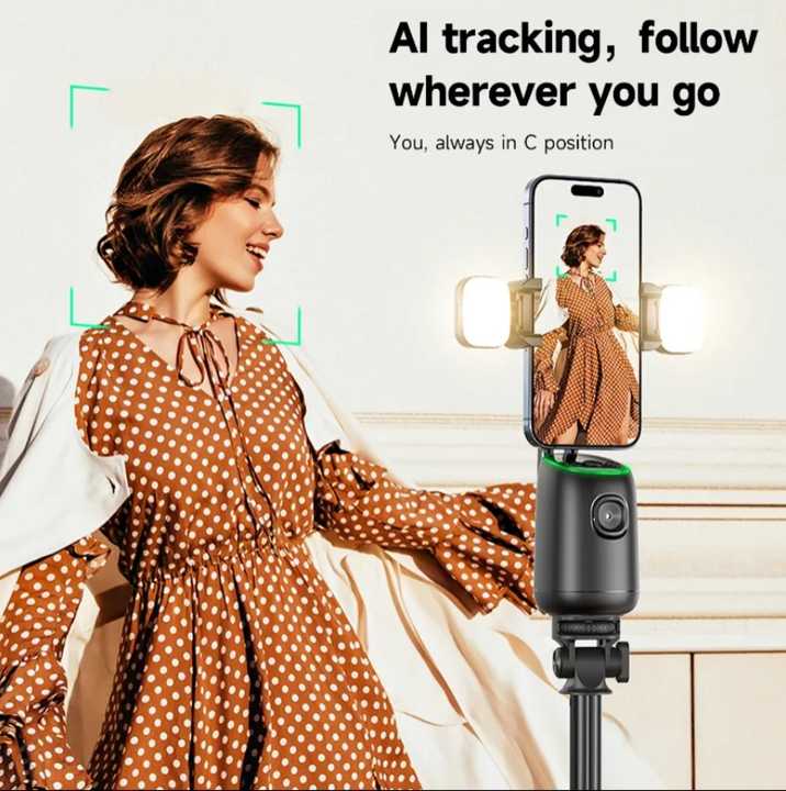 AI الوجه تتبع ترايبود . AI Face Tracking Tripod