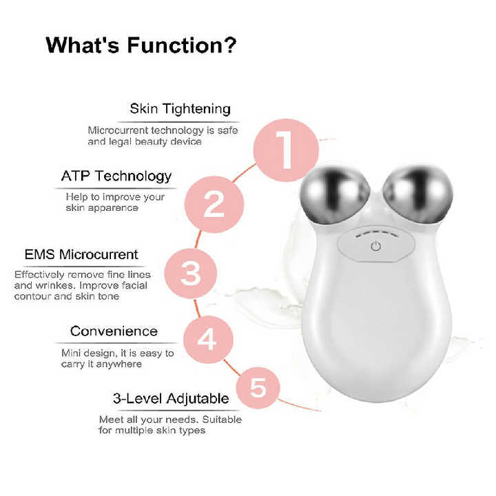 Skin tightening beauty device 